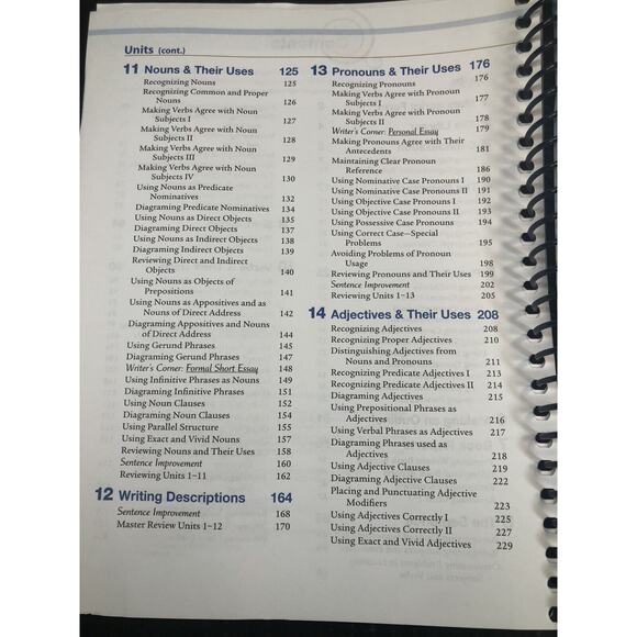 A Beka Book Grammar And Composition III 5th Edition Teacher Key Homeschool Book‎ - Picture 6 of 12